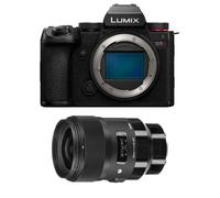 Fotocamera Digitale Compatta Panasonic Lumix S5 Mark II 24.2 MP Zoom Ottico Lente Sigma 35mm Full Frame Stabilizzazione WiFi