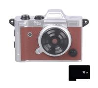 Fotocamera Digitale Compatta Schermo a Colori 1.47 Pollice Costruito in Luce LED Video 2K Facile Azione Sottile Trasportare Bambini Piccola Macchina Fotografica
