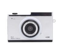 Fotocamera Digitale Compatta Telecamera retrò retrò 48m 1080p HD 8x Zoom da 2,4 Pollici Schermata IPS con Riproduzione MP3 OTG Transmissione Wi-Fi per Fotografia di Viaggio