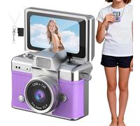 Fotocamera Digitale con Display 64GB Equipaggiamento Fotografico Portatile | Fotocamera per Ragazze Per Uso in Casa e all'Aperto Resiste a Sole Pioggia Neve per Escursionism