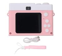 Fotocamera digitale con giochi per giocatori mp3 riempiono la luce 1080p da 48 MP HD da 2,0 pollici a colori TFT Screen Anti -Shake 800MAH 8X Digital Zoom Camera per viaggi (Roseo)