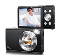 Fotocamera digitale con scheda di memoria da 32 GB, video Full HD, design compatto, perfetta per la fotografia, facile da usare, leggera e portatile per viaggi e momenti quotidiani