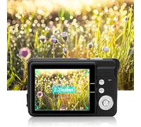 Fotocamera Digitale con Scheda Zoom 8x Fotocamera con Display LCD da 5 MP e 2,7 Pollici con Microfono Incorporato per la Fotografia All'aperto (#1)