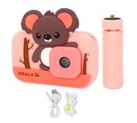 Fotocamera digitale da 2,4 pollici, 1080P HD, alta risoluzione, compatta e ideale per viaggi e selfie; videocamera portatile da 48 MP con zoom 4x, adatta a studenti, principianti e (32GB)