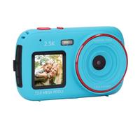 Fotocamera Digitale da 2,5K per Fotografia, Fotocamera per Vlogging Selfie con Zoom 16X e Messa a Fuoco Automatica da 72 MP con Display da 2,4 Pollici, Videocamera Portatile (BLUE)