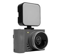 Fotocamera Digitale da 24 MP, Fotocamera per Vlogging con Zoom Digitale 16X 2,5K con Luce di Riempimento, Fotocamera Compatta con Schermo da 2,8 Pollici per i Viaggi degli
