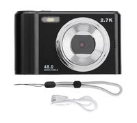 Fotocamera Digitale da 48 MP con Schermo HD e Zoom 8X, Fotocamera Portatile con Messa a Fuoco Automatica per Bambini e studenti. Ideale per la Registrazione Quotidiana, Facile da