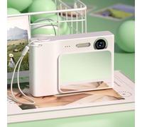 Fotocamera digitale da 48 MP con video 4K, ideale per studenti e uso occasionale (grigio + 64G)