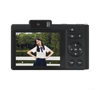 Fotocamera digitale da 48 MP con video 4K Ultra HD, autofocus per scatti precisi, display da 2,8 pollici con risoluzione 480 x 640, flash a bassa luminosità, supporta scheda di memoria fino a 128 G