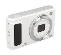 Fotocamera Digitale da 48 MP, Fotocamera Punta e Scatta Zoom 16X con Microfono e Registrazione Video Ultra HD 4K, Schermo IPS da 2,8 Pollici, Funzione Shake-, Funzione di Pausa