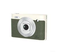 Fotocamera digitale da 50 Mp, ricaricabile, leggera, compatta, con doppio obiettivo, scheda zoom 8X migliorata, facile navigazione per foto (colore verde A16 senza carta)