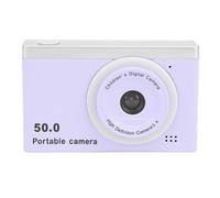 Fotocamera Digitale da 50MP 1080P, Fotocamere per Vlogging HD con Zoom Digitale 8X, Doppia Fotocamera Frontale Posteriore Portatile con Messa a Fuoco Automatica con Filtri (PURPLE)