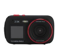 Fotocamera Digitale da 72 MP, Fotocamera Selfie con Messa a Fuoco Automatica con Doppio Schermo, Fotocamera Portatile con Zoom 16X con Riproduzione di Musica MP3, Fotocamera