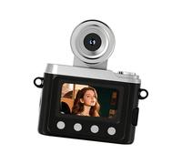 Fotocamera digitale di tipo retrò con opzione di controllo manuale espandibile per fotografia creativa fotocamera da viaggio