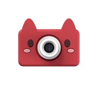 Fotocamera digitale e videocamera per bambini Kidamento, custodia in silicone morbido senza BPA, scheda di memoria da 32 GB - Modello C - Akito The Fox