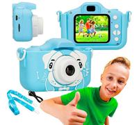 Fotocamera Digitale Extralink Kids H28 Single Blu, 1080P 30fps, Display di 2.0