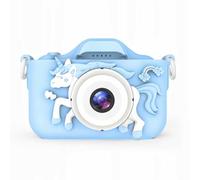 Fotocamera Digitale Extralink Kids H29 Single Blu, 1080P 30fps, Display da 2.0