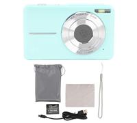 Fotocamera digitale FHD per bambini 1080p 44MP 16x zoom da 2,4 pollici Schermata Ideale vintage ricaricabile per bambini Ideale per bambini Photografia per principianti (Verde)