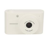 Fotocamera Digitale, Filtro per Cornice Fotografica con Messa a Fuoco Automatica Schermo IPS 8X Zoom 1080P per per Fotocamera Digitale (WHITE)