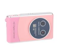 Fotocamera Digitale, Fotocamera Compatta Autofocus 1080P 36MP, Zoom Digitale HD 18X Piccola Videocamera Selfie Portatile per Viaggi per Principianti Adulti, Schermo IPS da 3 (PINK)