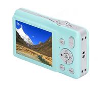 Fotocamera Digitale, Fotocamera Compatta con Zoom 16X da 68 MP con Schermo da 2,7 Pollici, Supporto per Selfie, Riconoscimento Facciale e Rilevamento del Sorriso, per