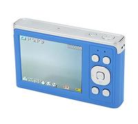 Fotocamera Digitale, Fotocamera da 2,88 Pollici IPS HD per Fotografia con Zoom 16X per Riprese Macro (BLUE)
