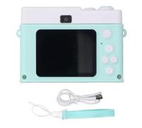 Fotocamera Digitale, Fotocamera Digitale 1080P 48MP con Schermo a Colori TFT da 2,0 Pollici, Zoom Digitale 8x, Luce di Riempimento, Lettore MP3 con Giochi, Fotocamera (GREEN)
