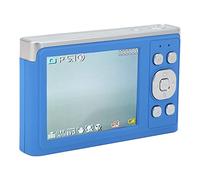 Fotocamera Digitale, Fotocamera Digitale 4K Fotocamera IPS HD da 2,88 Pollici con Zoom 16X per Riprese Macro (BLUE)