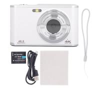 Fotocamera Digitale, Fotocamera Digitale HD da 48 MP, Fotocamera Portatile, Fotocamera Compatta per Riprese Puntiformi, Fotocamera con Messa a Fuoco Automatica con Zoom 16X,