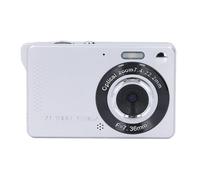 Fotocamera Digitale, Fotocamera Digitale per Studenti con Messa a Fuoco Automatica 50MP 1080P per la Registrazione (SILVER)