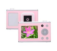 Fotocamera Digitale, Fotocamera Digitale Punta e Scatta 48 MP con Doppio Schermo, Fotocamera Selfie Portatile Fotocamera per Vlogging per Adolescenti Ragazzi Ragazze Bambini