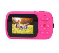 Fotocamera Digitale, Fotocamera Doppio Schermo da 72MP 2.5K, Fotocamera Digitale Punta e Scatta con Zoom 16X Antivibrazione, Luce Automatica, Piccola Fotocamera Compatta per (rosa)