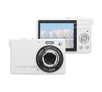Fotocamera Digitale, Fotocamera FHD 1080P 50MP, Fotocamera Digitale Punta e Scatta con Zoom 16X Antivibrazione, Fotocamera Selfie Compatta per Ragazzi e Ragazze (64GB)