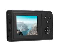 Fotocamera Digitale, Fotocamera per Vlogging 4K 68MP con Messa a Fuoco Automatica per Fotografia YouTube, Fotocamera da Viaggio Vintage Compatta con Flash, Zoom Digitale 16X,