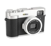 Fotocamera Digitale, Fotocamera per Vlogging 5K HD 48MP con Messa a Fuoco Automatica, Doppia Fotocamera retrò Anteriore e Posteriore Anti-vibrazione, Fotocamera da Viaggio per la