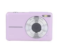 Fotocamera Digitale, Fotocamera per Vlogging con Messa a Fuoco Automatica 1080P 44MP Zoom Digitale 16X Display IPS da 2,5 Pollici Fotocamera Compatta Portatile per (PURPLE)
