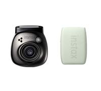 Fotocamera digitale Fujifilm INSTAX PAL, Gem Black + stampante mini Link 3, Sage Green | ✅ Black Friday