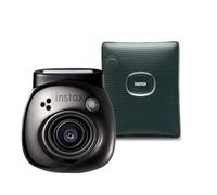 Fotocamera digitale Fujifilm INSTAX PAL, Gem Black + stampante SQUARE Link, Green | ✅ Black Friday