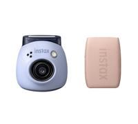 Fotocamera digitale Fujifilm INSTAX PAL, Lavender Blue + stampante mini Link 3, Rose Pink | ✅ Black Friday
