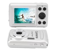 Fotocamera Digitale HD 1080p, Display LCD a Colori da 16 MP da 2,4 Pollici Compatto, Supporto per Fotocamera CCD Piccolo Fino a 32 GB retrò
