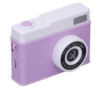 Fotocamera Digitale HD 1080P, Videocamera con Zoom 8X con Luce di Riempimento dello Schermo a Colori da 2 Pollici, Supporto Giochi per Lettori MP3, Fotocamera Selfie (Viola)