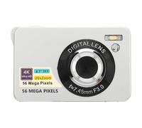 Fotocamera Digitale HD 4K da 56 MP, Fotocamera per Portatile con Zoom 20X, Schermo da 2,7 Pollici, Autoscatto, modalità Burst, Cavo Dati USB, Supporto di Archiviazione