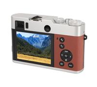 Fotocamera digitale HD 5K da 48 MP con zoom x16, autofocus, colore retrÃ² marrone da viaggio