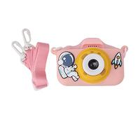 Fotocamera Digitale HD, Cornice Multifoto Ricaricabile, 4 Effetti Filtro, Riconoscimento Facciale AI, Fotocamera Selfie per Bambini, Schermo a Luce Blu da 20 MP, per Ragazzi e