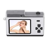 Fotocamera Digitale HD da 48 MP 1080P, Doppio Obiettivo Anteriore e Posteriore, Fotocamera Tascabile con Zoom Digitale 8x e Messa a Fuoco Automatica con Schermo da 2,4 Pollici