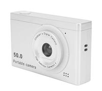 Fotocamera Digitale HD, Fotocamera Digitale HD Portatile con Messa a Fuoco Automatica Accurata Ad Alta velocità con Zoom 8X e Filtro Multiplo per la Fotografia (SILVER)