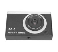 Fotocamera Digitale HD, Fotocamera Digitale HD Portatile con Messa a Fuoco Automatica Accurata Ad Alta velocità con Zoom 8X e Filtro Multiplo per la Fotografia (BLACK)