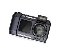 Fotocamera digitale impermeabile 4K UHD con 6500MP Foto Scheda da 32 GB per immersioni subacquee e viaggi in spiaggia all'aperto subacquea