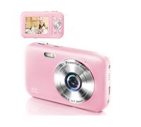 Fotocamera digitale 1080P 44MP zoom 16x schermo da 2,4". Pink