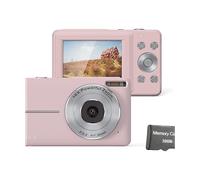 fotocamera digitale INF 44MP/1080P/16X, 44 megapixel, rosa